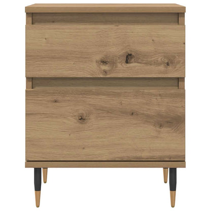 Bedside Cabinet Artisan Oak 40x35x50 cm Engineered Wood