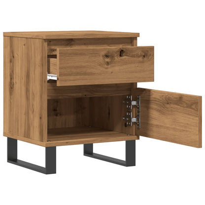 Bedside Cabinet Artisan Oak 40x35x50 cm Engineered Wood