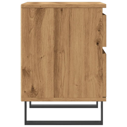 Bedside Cabinet Artisan Oak 40x35x50 cm Engineered Wood