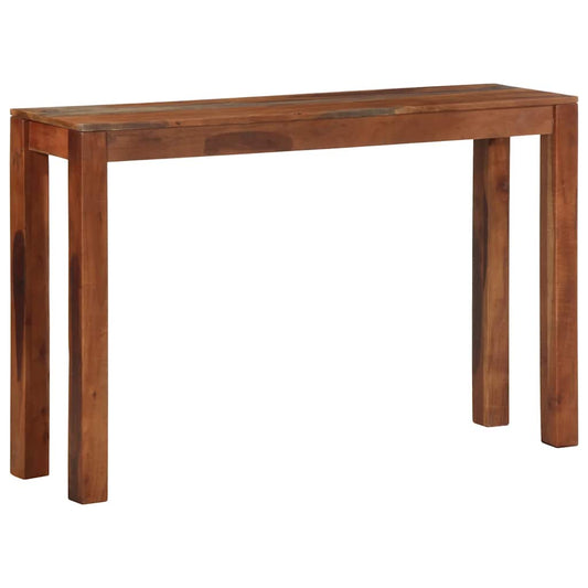 Console Table 120x30x76 cm Solid Wood Acacia