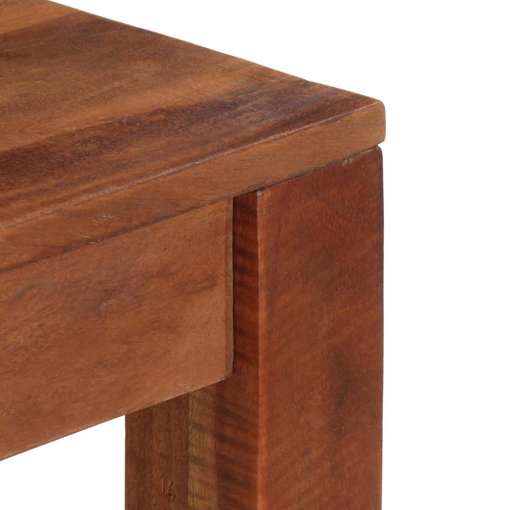 Console Table 120x30x76 cm Solid Wood Acacia