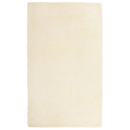 Shaggy Rug High Pile NAVARRA Cream 60x100 cm Polyester