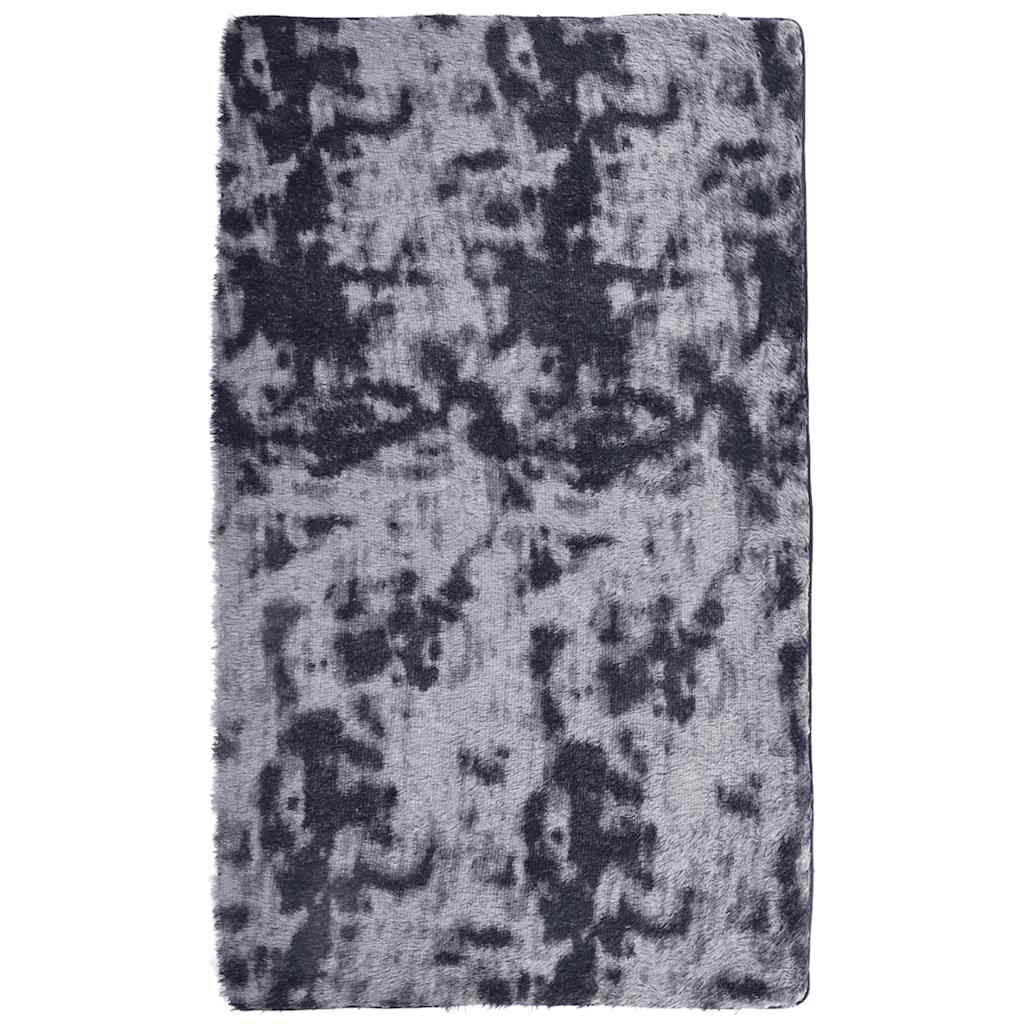 Shaggy Rug High Pile NAVARRA Dark Grey 60x100 cm Polyester