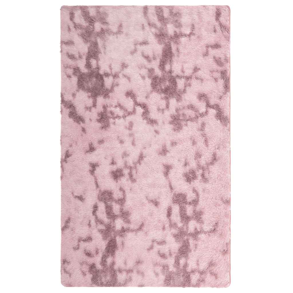 Shaggy Rug High Pile NAVARRA Dusty Pink 60x100 cm Polyester