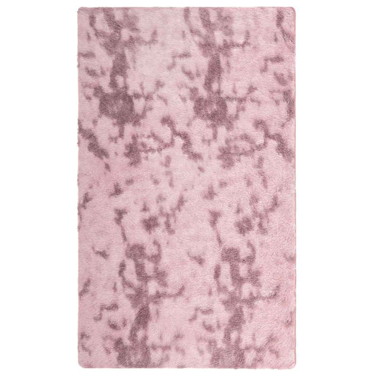 Shaggy Rug High Pile NAVARRA Dusty Pink 60x100 cm Polyester