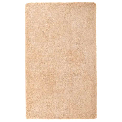 Shaggy Rug High Pile NAVARRA Beige 80x150 cm Polyester