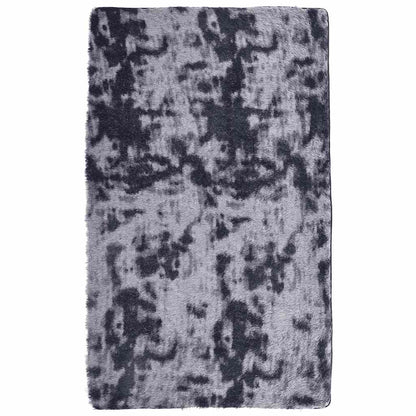 Shaggy Rug High Pile NAVARRA Dark Grey 80x150 cm Polyester