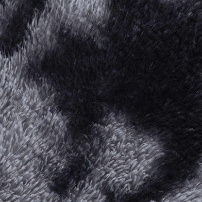 Shaggy Rug High Pile NAVARRA Dark Grey 80x150 cm Polyester