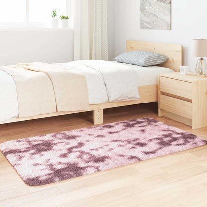 Shaggy Rug High Pile NAVARRA Dusty Pink 80x150 cm Polyester