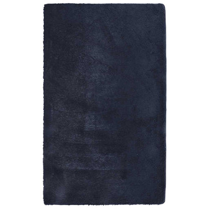 Shaggy Rug High Pile NAVARRA Navy 80x150 cm Polyester