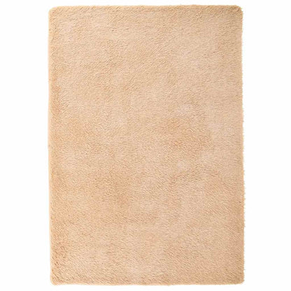 Shaggy Rug High Pile NAVARRA Beige 120x170 cm Polyester