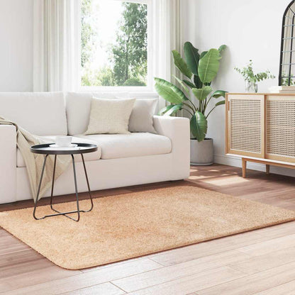 Shaggy Rug High Pile NAVARRA Beige 120x170 cm Polyester