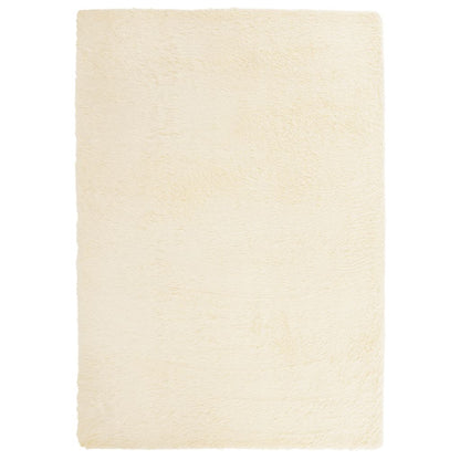 Shaggy Rug High Pile NAVARRA Cream 120x170 cm Polyester