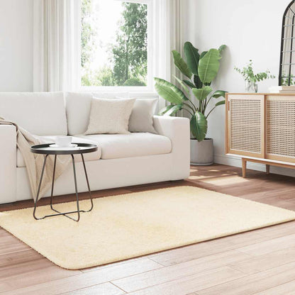 Shaggy Rug High Pile NAVARRA Cream 120x170 cm Polyester