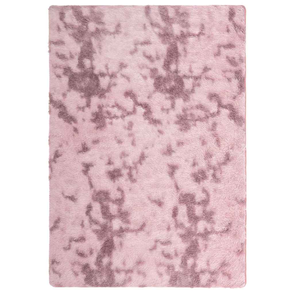 Shaggy Rug High Pile NAVARRA Dusty Pink 120x170 cm Polyester