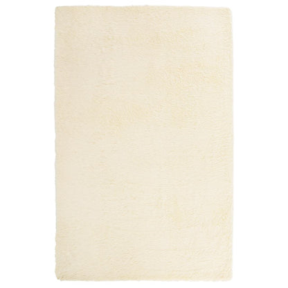 Shaggy Rug High Pile NAVARRA Cream 130x200 cm Polyester