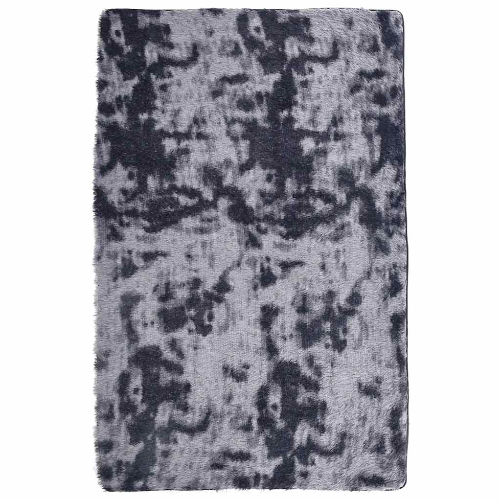 Shaggy Rug High Pile NAVARRA Dark Grey 130x200 cm Polyester
