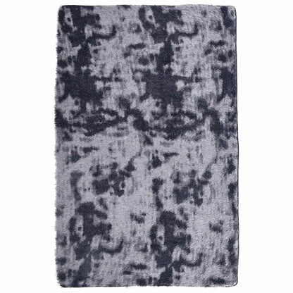 Shaggy Rug High Pile NAVARRA Dark Grey 130x200 cm Polyester