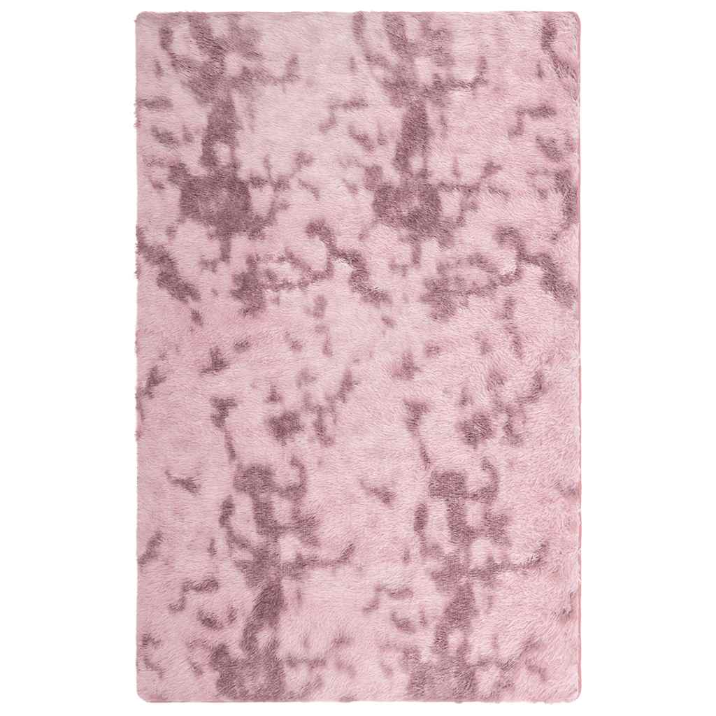 Shaggy Rug High Pile NAVARRA Dusty Pink 130x200 cm Polyester