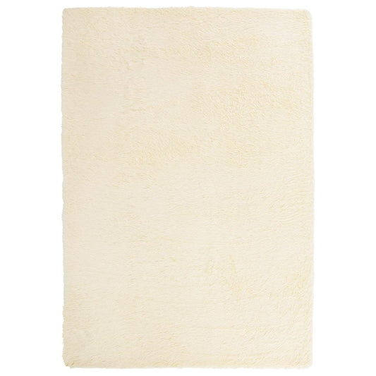 Shaggy Rug High Pile NAVARRA Cream 160x230 cm Polyester
