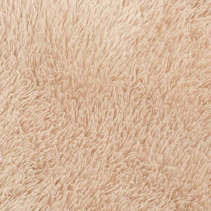 Shaggy Rug High Pile NAVARRA Beige 200x290 cm Polyester