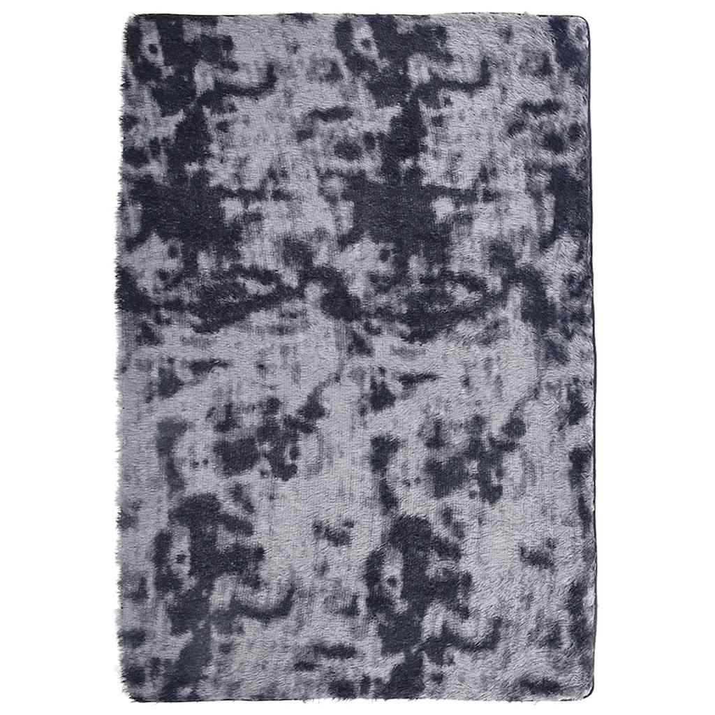 Shaggy Rug High Pile NAVARRA Dark Grey 200x290 cm Polyester
