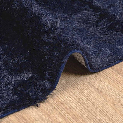 Shaggy Rug High Pile NAVARRA Navy 200x290 cm Polyester