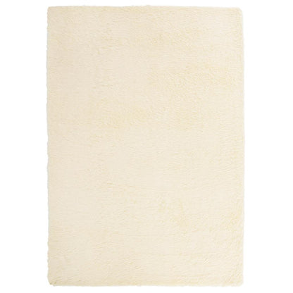 Shaggy Rug High Pile NAVARRA Cream 240x340 cm Polyester