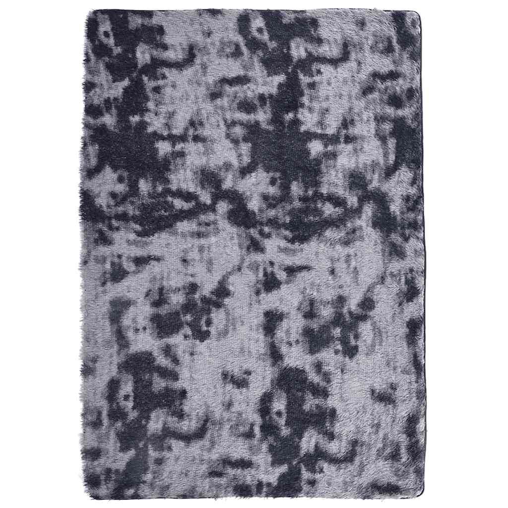 Shaggy Rug High Pile NAVARRA Dark Grey 240x340 cm Polyester
