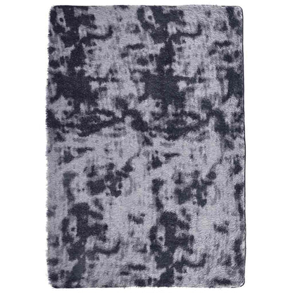 Shaggy Rug High Pile NAVARRA Dark Grey 240x340 cm Polyester