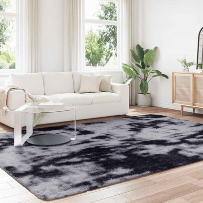 Shaggy Rug High Pile NAVARRA Dark Grey 240x340 cm Polyester