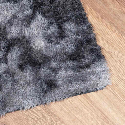 Shaggy Rug High Pile NAVARRA Dark Grey 240x340 cm Polyester