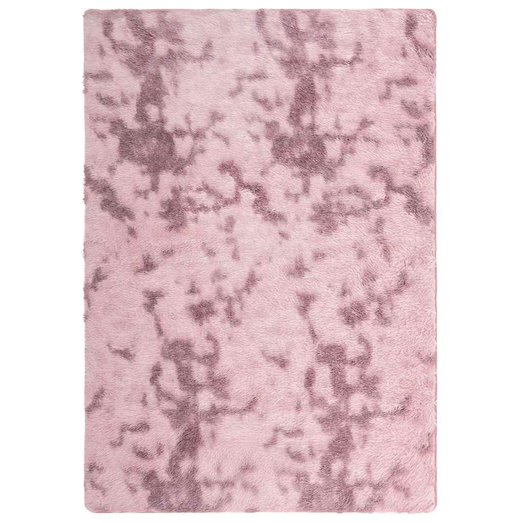 Shaggy Rug High Pile NAVARRA Dusty Pink 240x340 cm Polyester