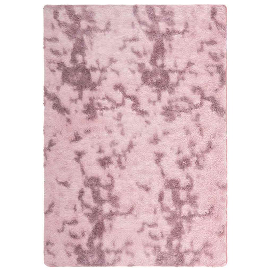 Shaggy Rug High Pile NAVARRA Dusty Pink 240x340 cm Polyester