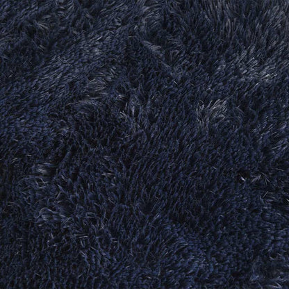 Shaggy Rug High Pile NAVARRA Navy 160x160 cm Polyester