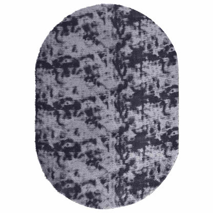 Shaggy Rug High Pile NAVARRA Dark Grey 300x200 cm Polyester