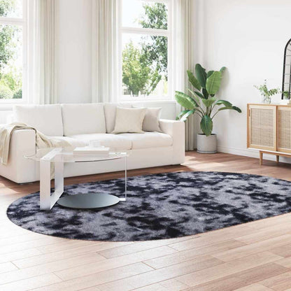 Shaggy Rug High Pile NAVARRA Dark Grey 300x200 cm Polyester