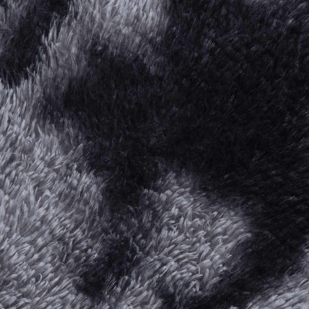 Shaggy Rug High Pile NAVARRA Dark Grey 300x200 cm Polyester