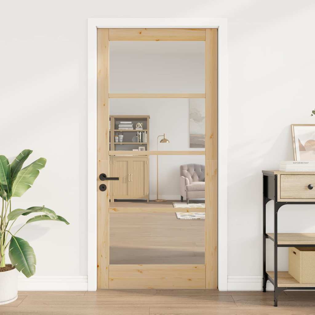 Interior Door ORKDAL Brown 93 x 202 cm