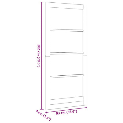 Interior Door ORKDAL White Primed 93 x 202 cm