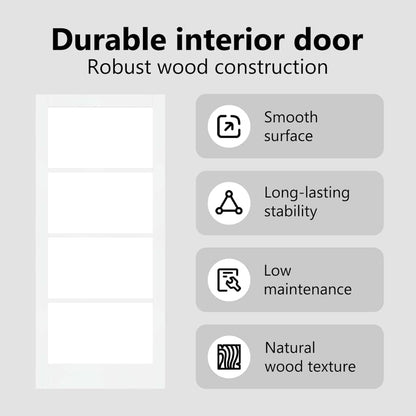 Interior Door ORKDAL White Primed 93 x 211 cm