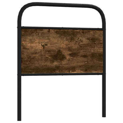 Replace Headboard Smoked Oak 75 cm Steel and Engineered Wood