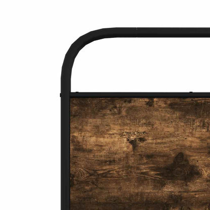 Replace Headboard Smoked Oak 75 cm Steel and Engineered Wood