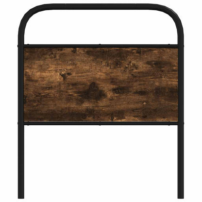 Replace Headboard Smoked Oak 80 cm Steel and Engineered Wood