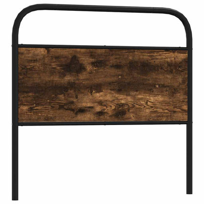 Replace Headboard Smoked Oak 107 cm Steel and Engineered Wood