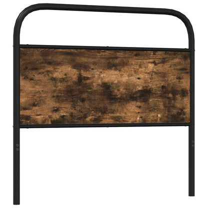 Replace Headboard Smoked Oak 107 cm Steel and Engineered Wood
