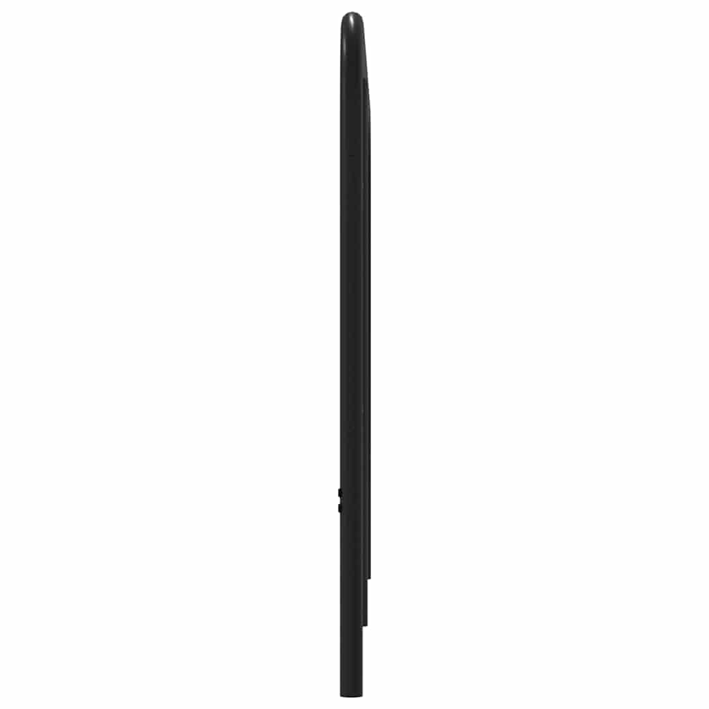 Replace Headboard Smoked Oak 180 cm Steel and Engineered Wood