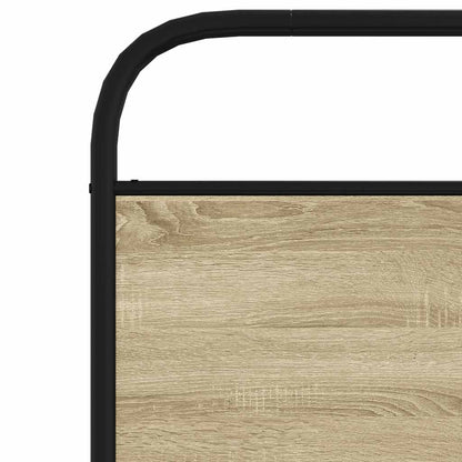 Replace Headboard Sonoma Oak 107 cm Steel and Engineered Wood