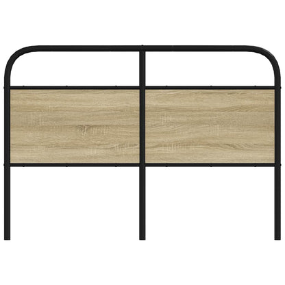 Replace Headboard Sonoma Oak 135 cm Steel and Engineered Wood