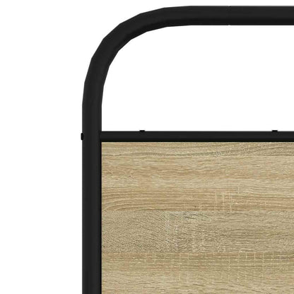 Replace Headboard Sonoma Oak 135 cm Steel and Engineered Wood